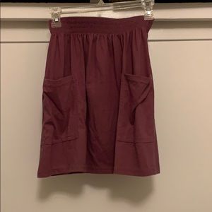 American apparel elastic waist skirt